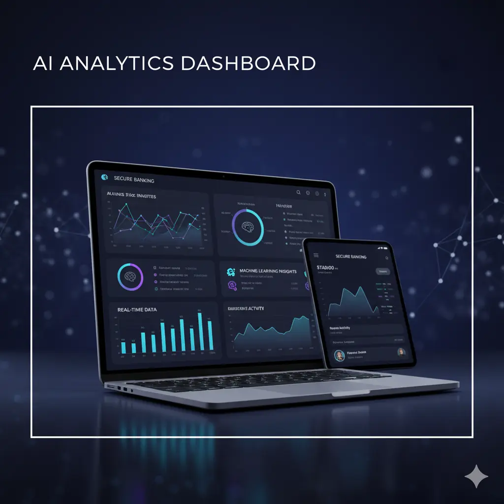 Academic reporting and analytics dashboard for school management system